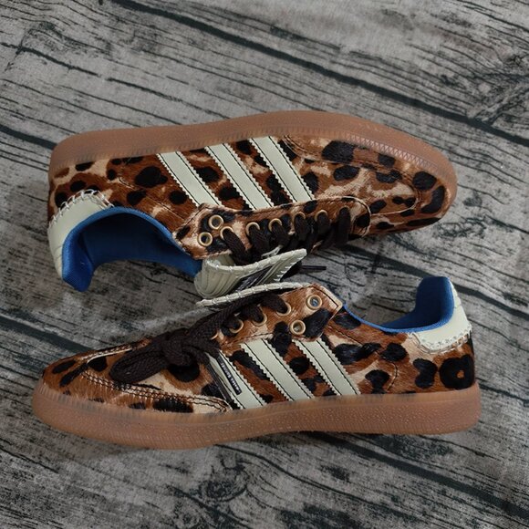 Adidas x Wales Bonner Samba Leopard Sneakers - Picture 2 of 7